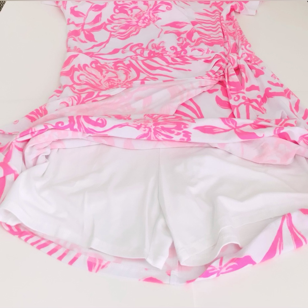 Lilly Pulitzer Blaise Romper Dress And Tamara Shoulder Bag-Rousseau Pink-NWT - Picture 11 of 15